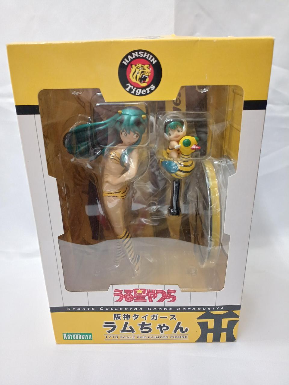 未使用 箱痛みあり 阪神タイガース うる星やつら　フィギュア　ラムちゃん　色違い 未使用 箱痛みあり 阪神タイガース うる星やつら フィギュア