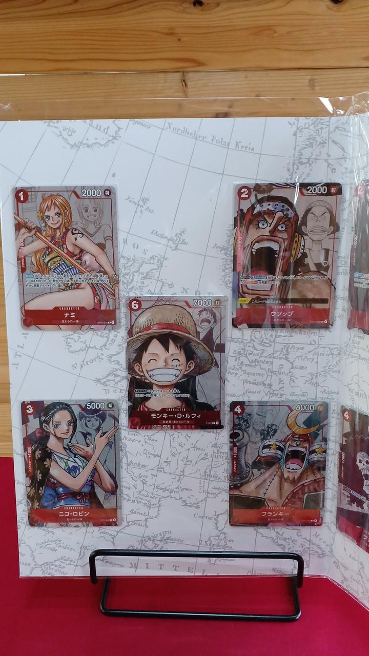 ルフィナミウソップロビンフランキー！