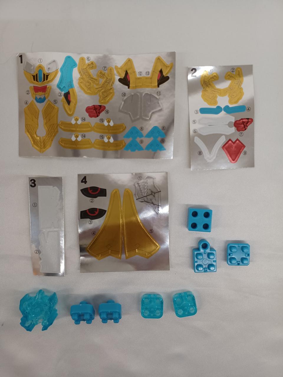 ヨクリュウオー　シール&パーツ