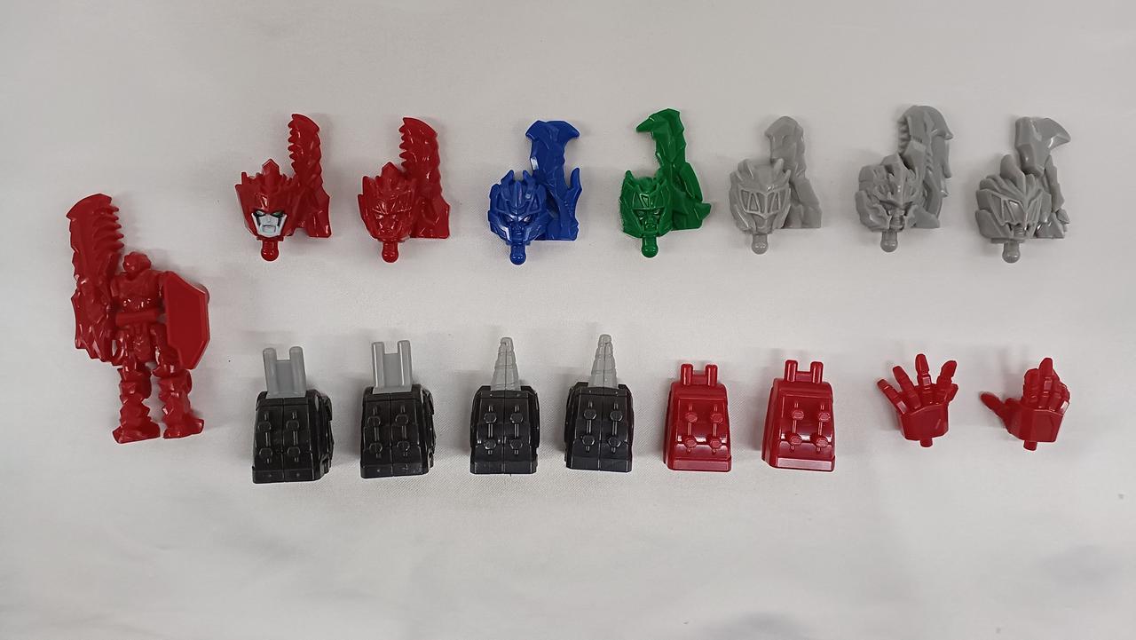 キシリュウオー+ディメボルケーノ パーツ