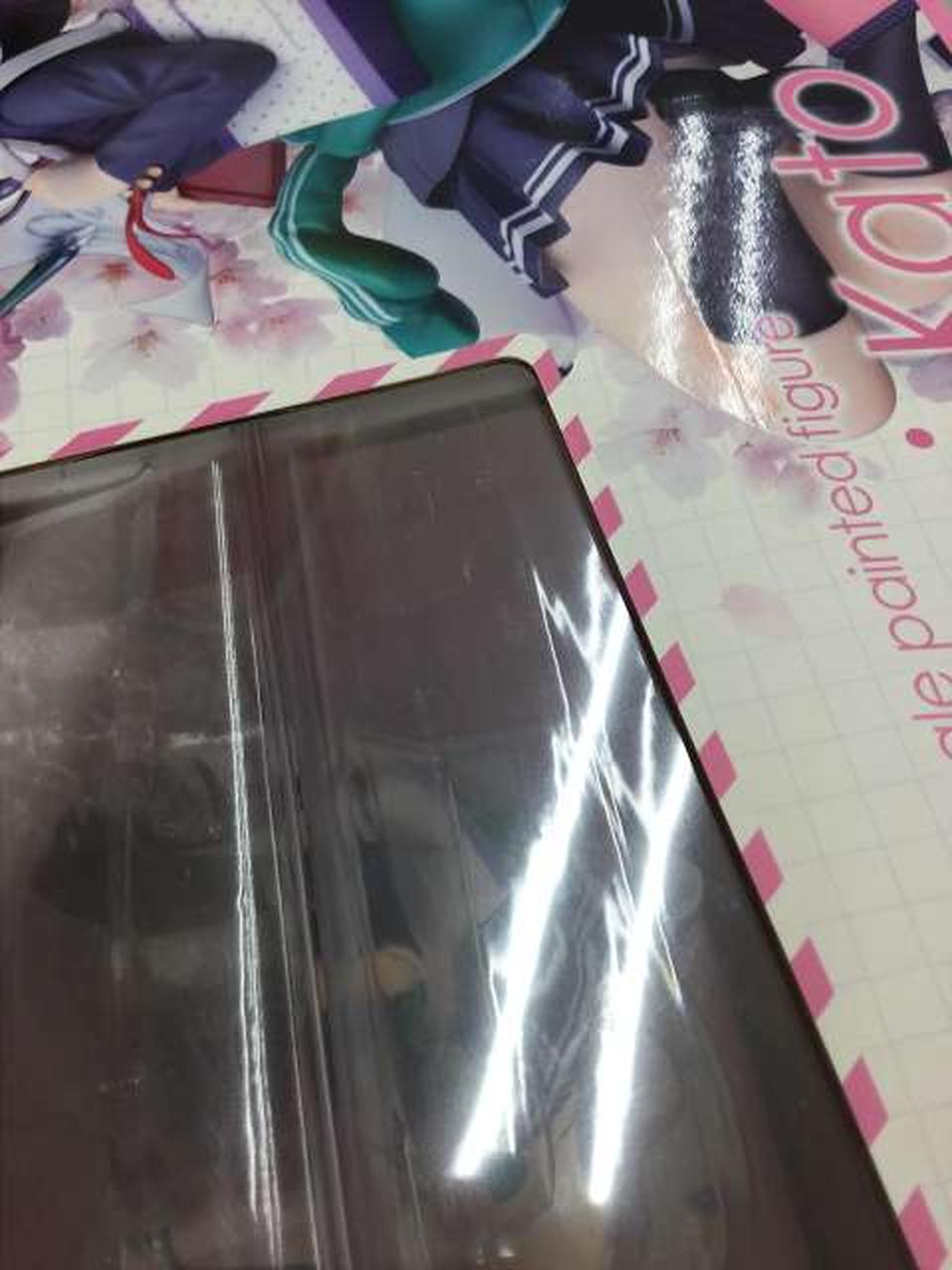 プラ窓のキズ（別位置）