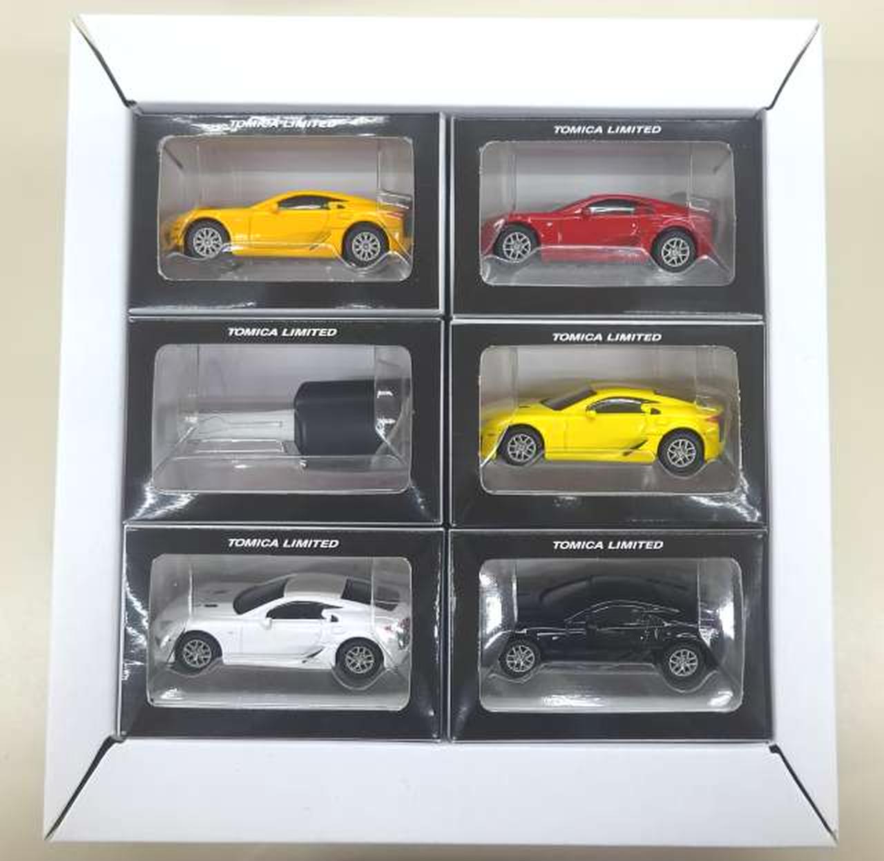 トミカリミテッド Lexus LFA 5model セット タカラトミー Amazon | 1/61 LEXUS LFA 5MODELS トミカリミテッド 10th