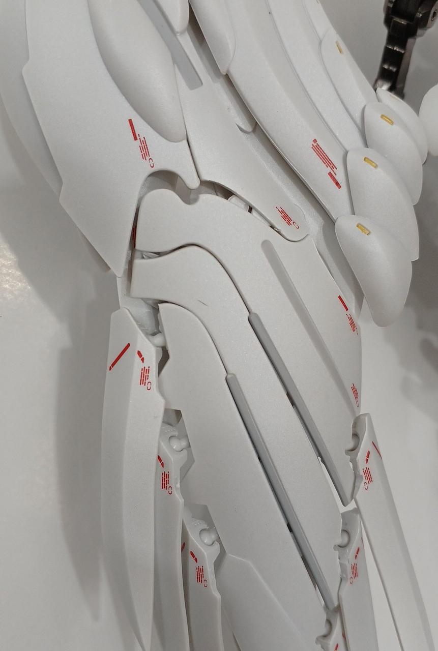 左翼中央に傷有