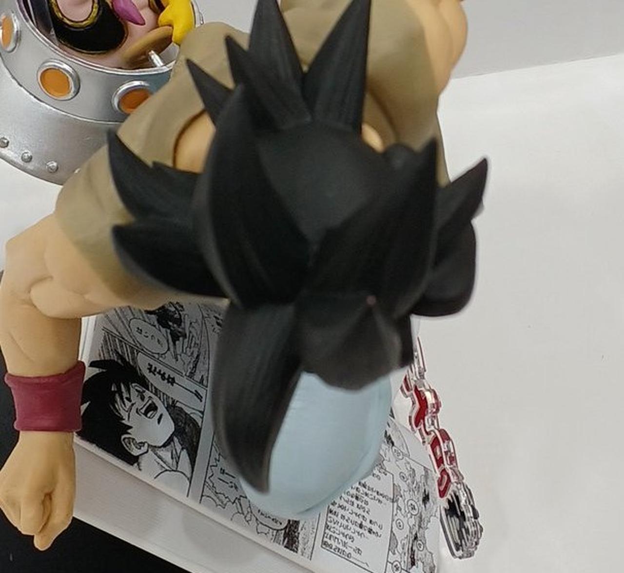 毛先小さな色ハゲ有