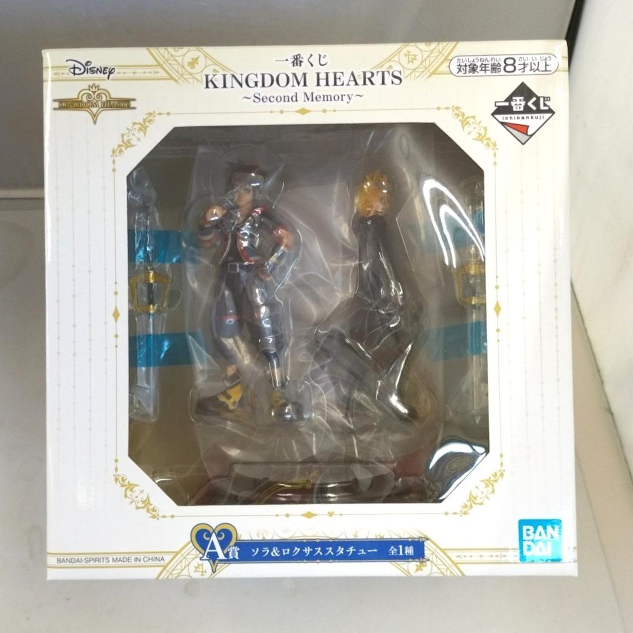 一番くじ セカンドメモリー A賞 ソラ&ロクサス スタチュー ソラとロクサスのスタチューも！BANDAI SPIRITS 「一番くじ