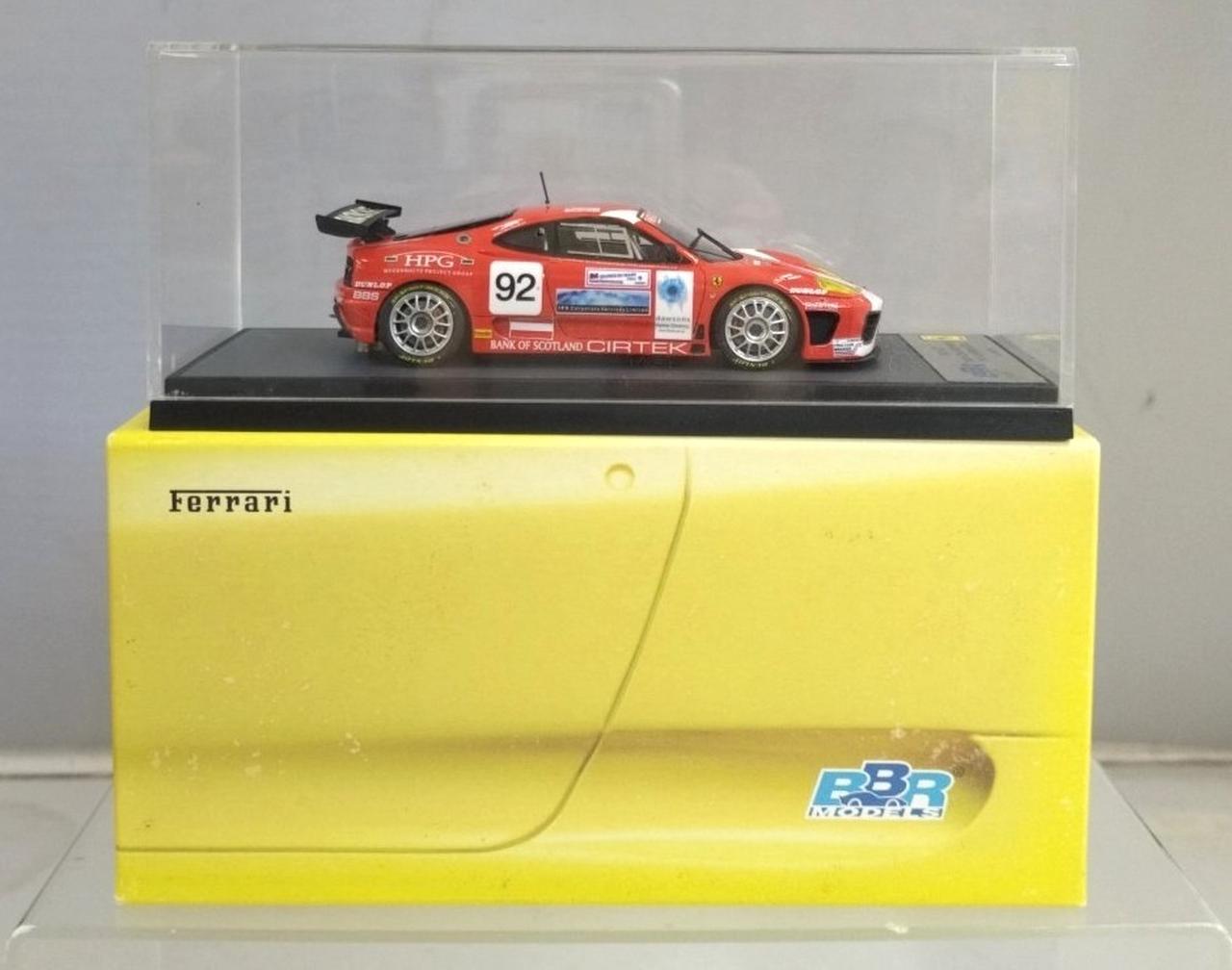 フェラーリBBR 1/43 フェラーリ360モデナ N/GT 限定161/360 フェラーリBBR 1/43 フェラーリ360モデナ N/GT 限定161/360
