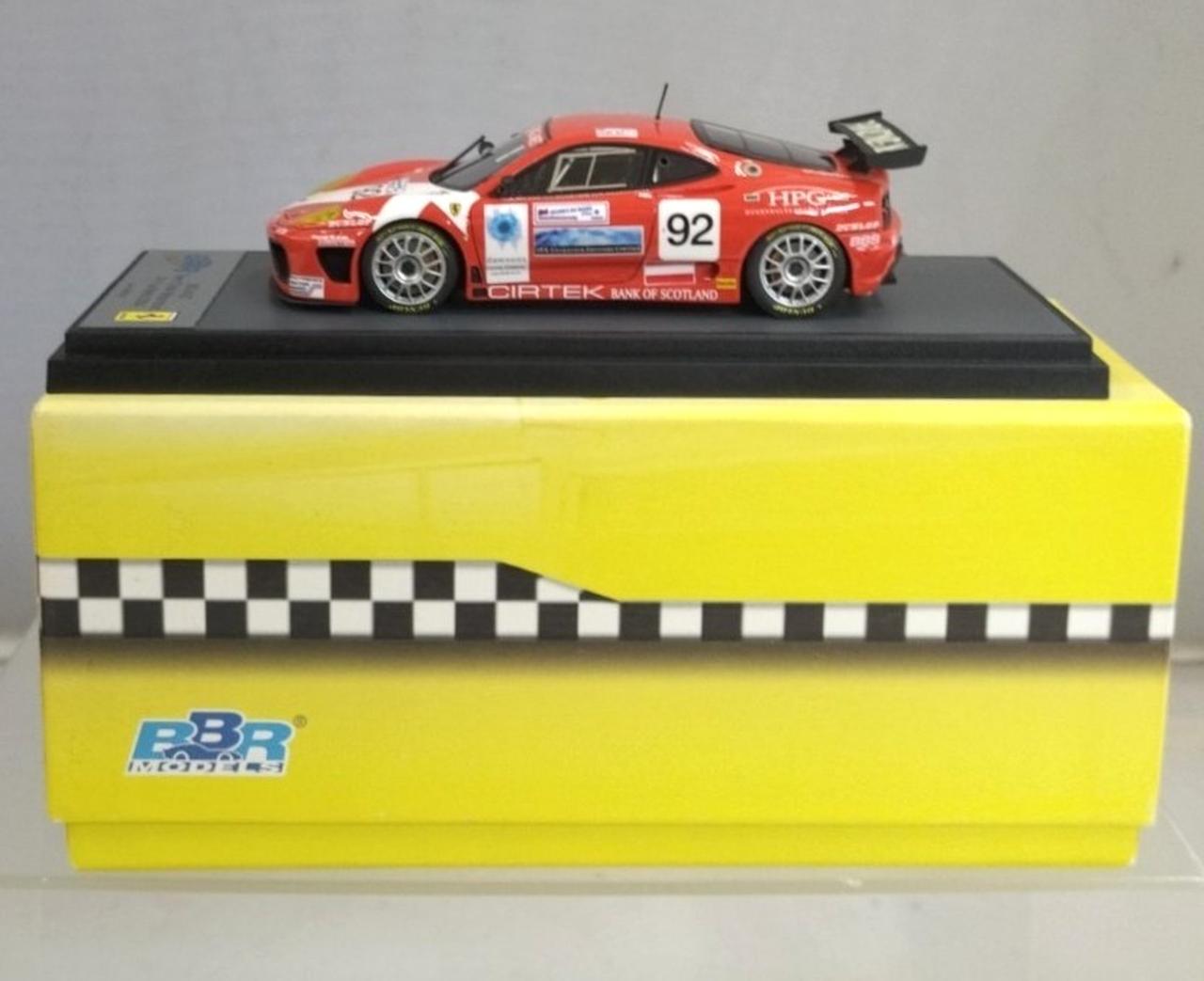 フェラーリBBR 1/43 フェラーリ360モデナ N/GT 限定161/360 Amazon | 1/43 BBR フェラーリ 360 モデナ チャレンジ