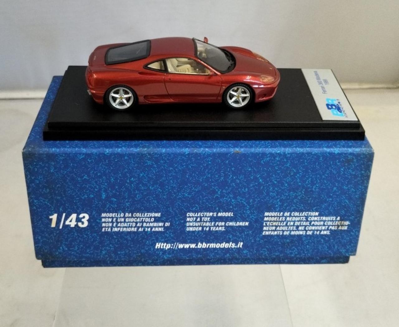 新品未使用 フェラーリ360モデナ 1/43 ミニカー hot wheels HOT WHEELS (ホットウィールズ) ミニカー フェラーリ 360 MODENA