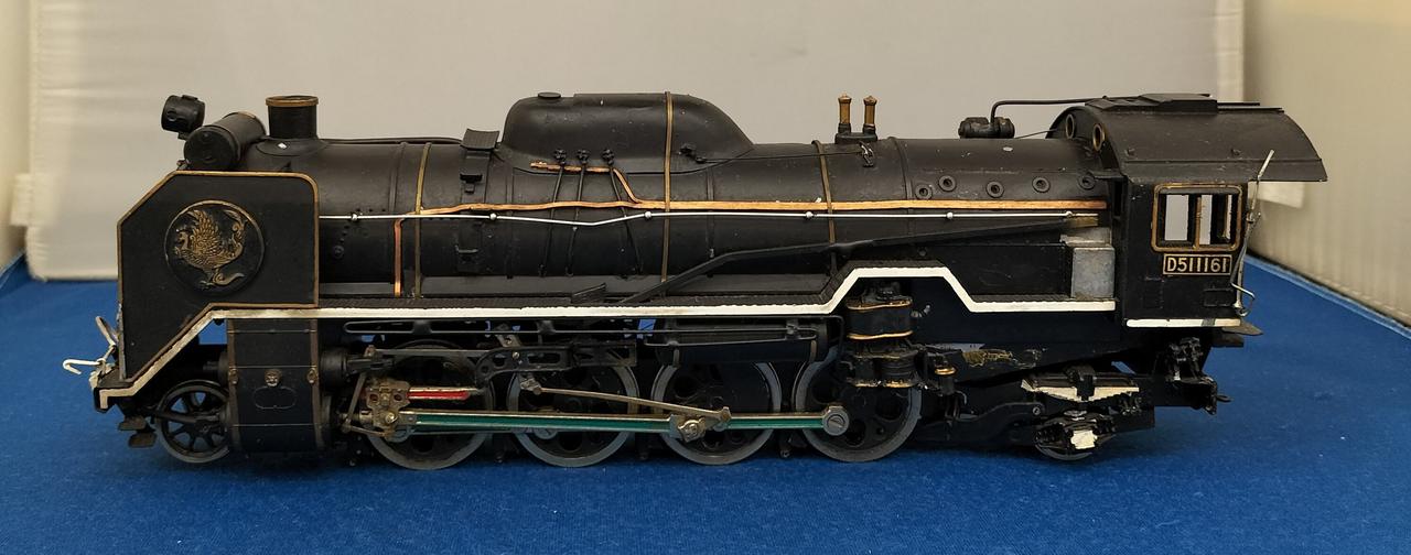 m*m様 蒸気機関車モデル 1/80スケール 黒色 不明|鉄道模型|HARDOFFオフモール（オフモ）|2080250000024085