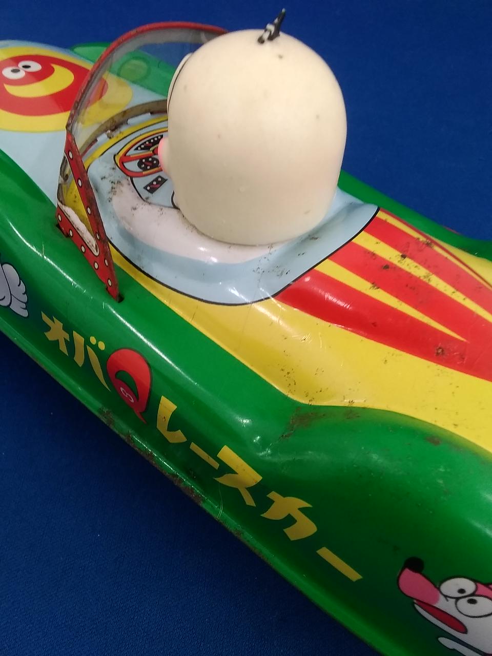 オバQレースカー　ブリキ オバケのQ太郎 オバQ レースカー ブリキ