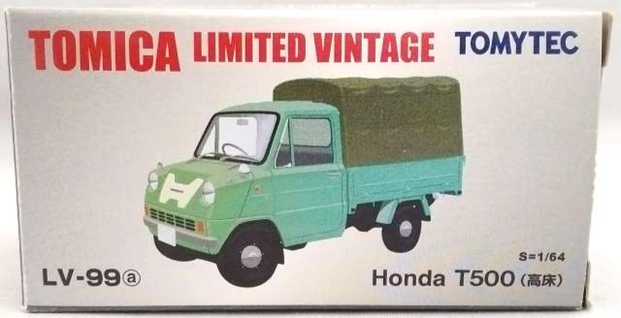 トミカリミテッドビンテージLV-99a Honda T500（高床） トミカリミテッドヴィンテージ LV-99a ホンダT500高床(緑)通販
