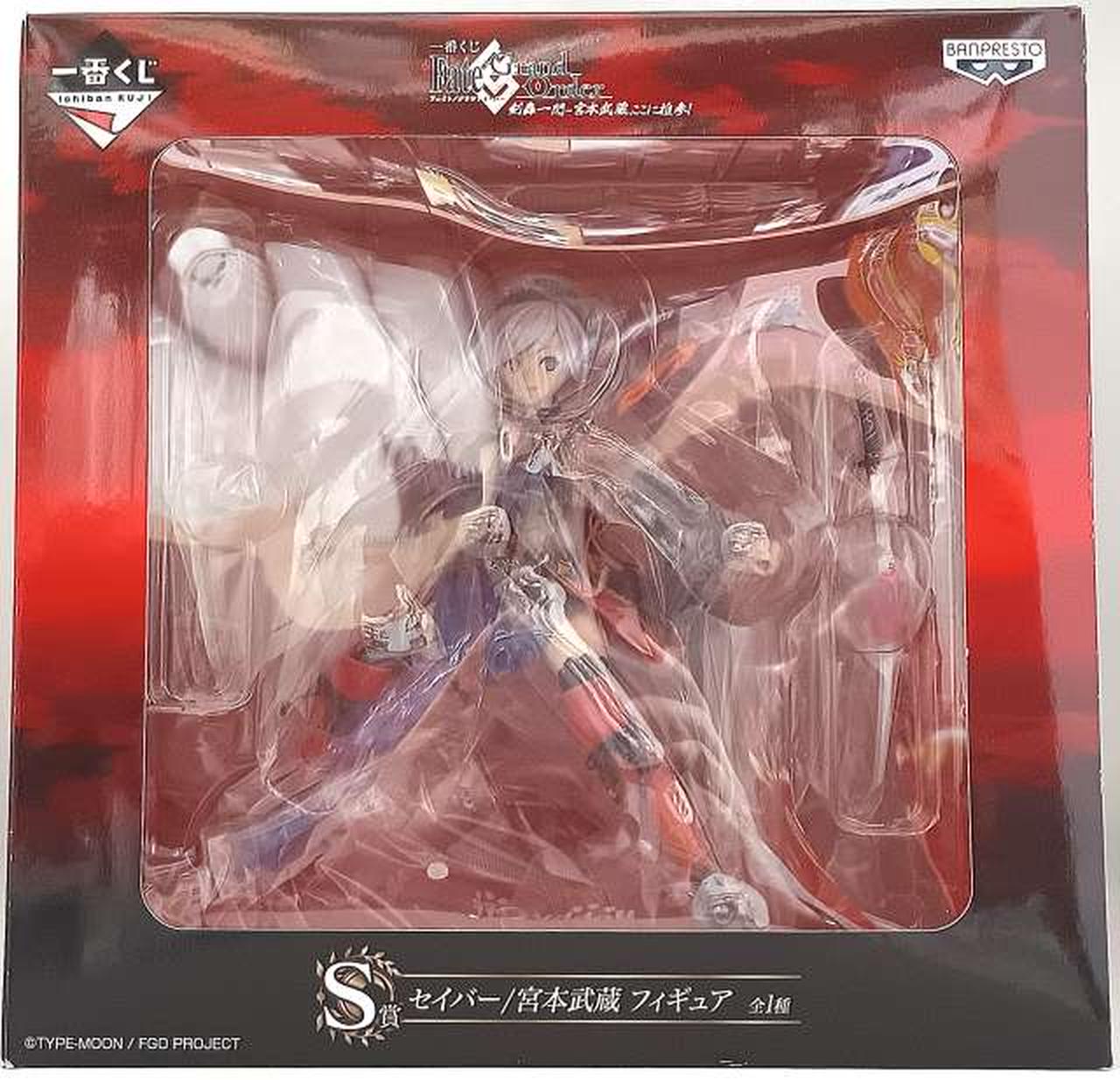 バンプレスト(BANPRESTO)|S賞 セイバー/宮本武蔵 フィギュア|【ハード