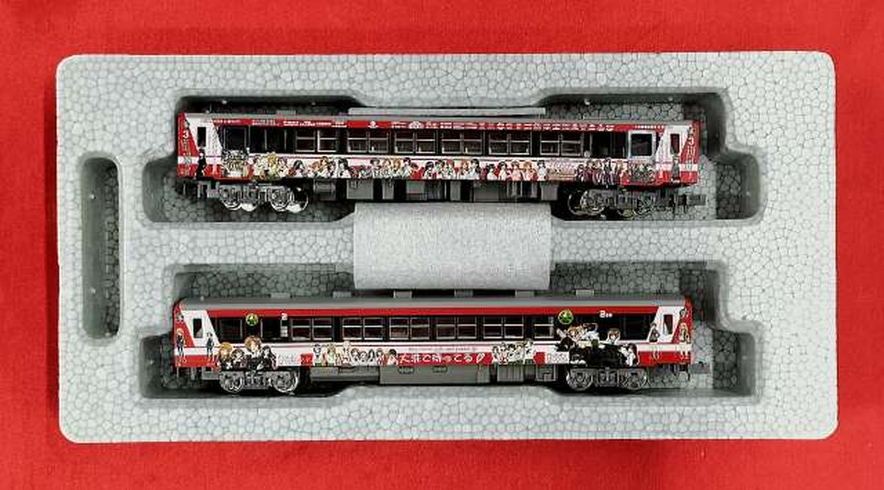 ◆KATO 10-1281 6000形 ガールズ&パンツァー 鉄道模型セット ガールズ＆パンツァー 鹿島臨海鉄道6000形ガルパン2号車＋3