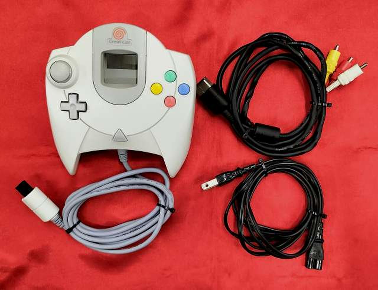 【動作確認OK】【メンテナンス品】セガ ドリームキャスト 本体とソフト２本付き メンテナンス品】【動作確認OK】セガ ドリームキャストソフト2