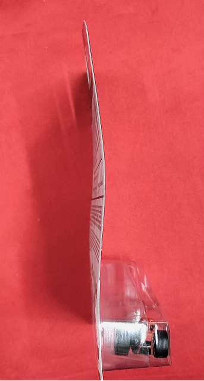 パッケージ曲がりあり