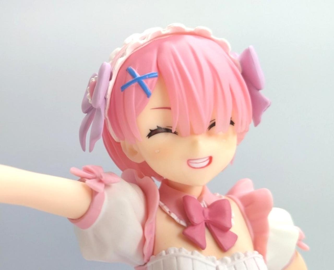 Furyu Yumekawa Maid Rem & Ram Set With Bonus Tenitol ITq72