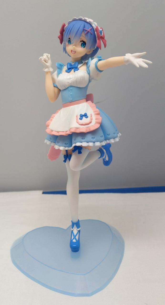 Furyu Yumekawa Maid Rem & Ram Set With Bonus Tenitol ITq72