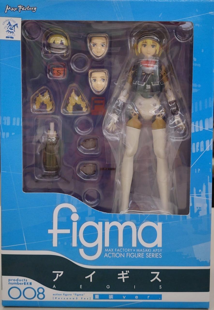 figma アイギス 008 未開封 Yahoo!オークション -「figma アイギス 重装」(フィギュア) の