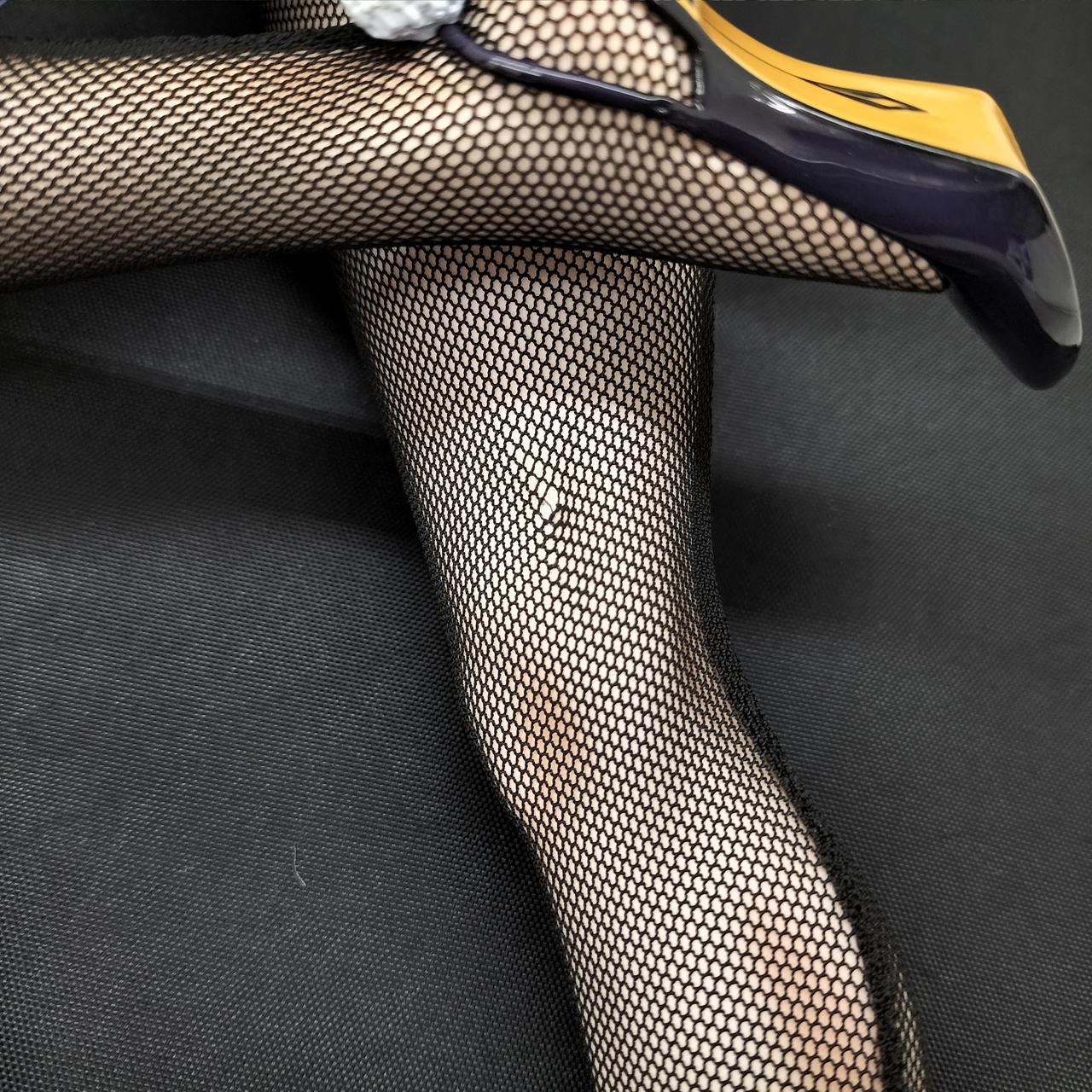 タイツに破れあります