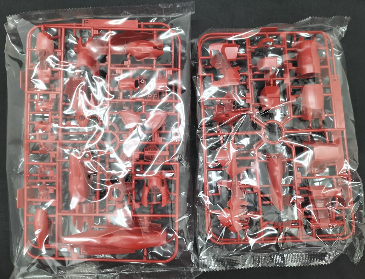 Fパーツ×2、Gパーツ×2