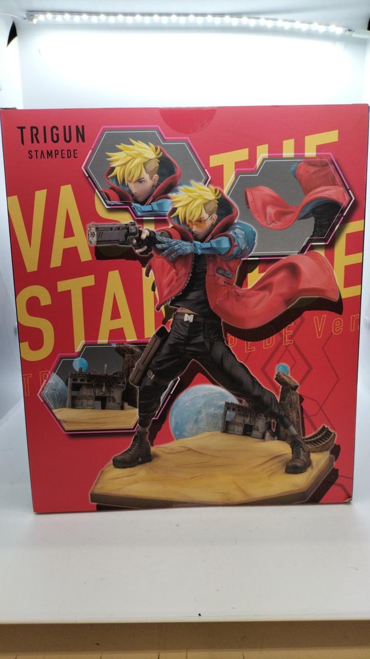 未開封 TRIGUN STAMPEDE ヴァッシュ フィギュア 叫び顔パーツつき