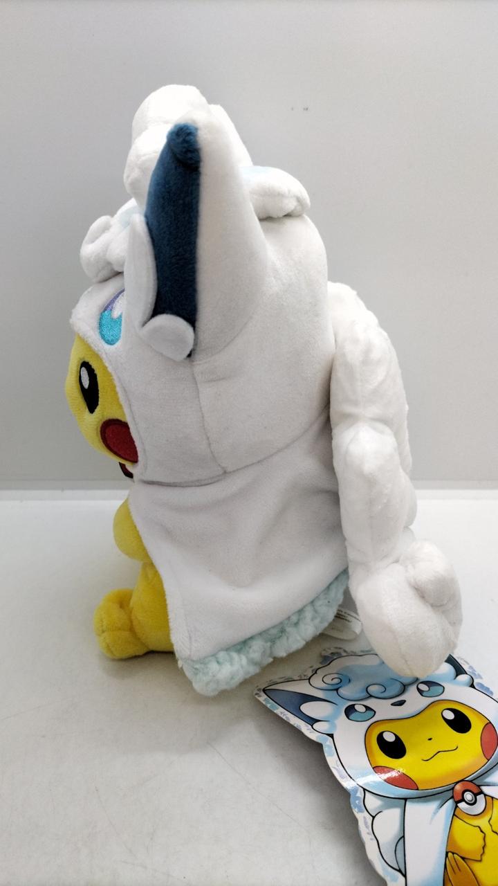 [タグ付保管品] ポケモンセンター限定　アローラロコンポンチョピカチュウ Amazon.co.jp: ポケモンセンターオリジナル マスコット アローラ
