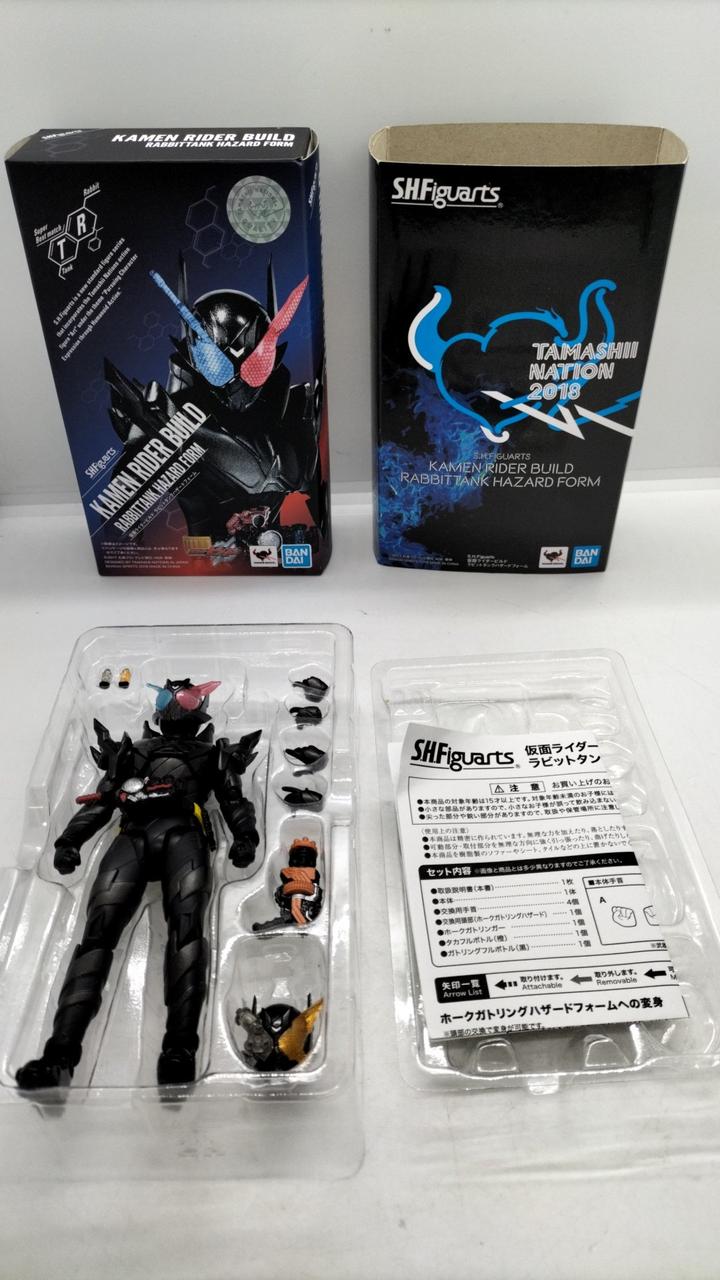 [新品未開封]仮面ライダービルド ラビットタンク ハザードフォーム 新品未開封 S H Figuarts 仮面ライダービルド ラビットタンク