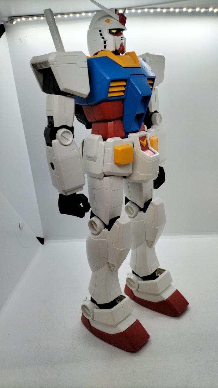 RX-78-2ガンダム30th Softbankプラモデル　非売品 ソフトバンクコラボRX-78-2 ガンダム 30周年記念版 組立済&HG