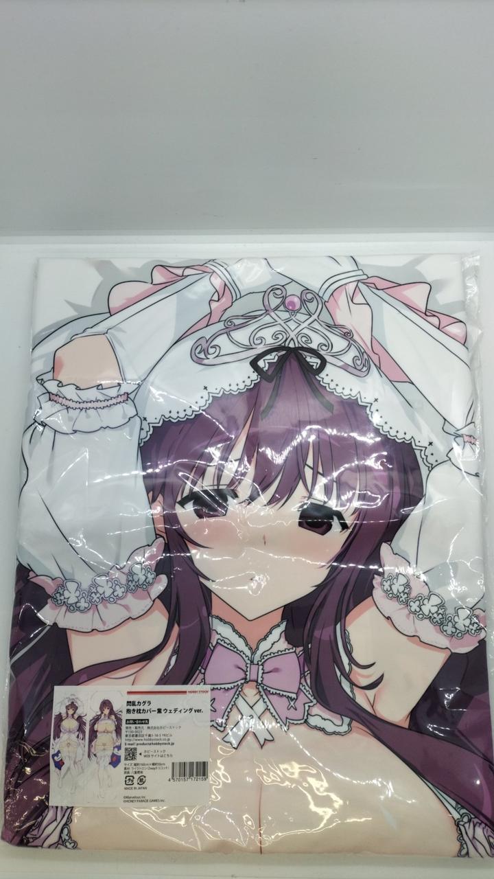 閃乱カグラ 紫 クッションカバー&タオル 閃乱カグラ 紫 クッションカバー&タオル