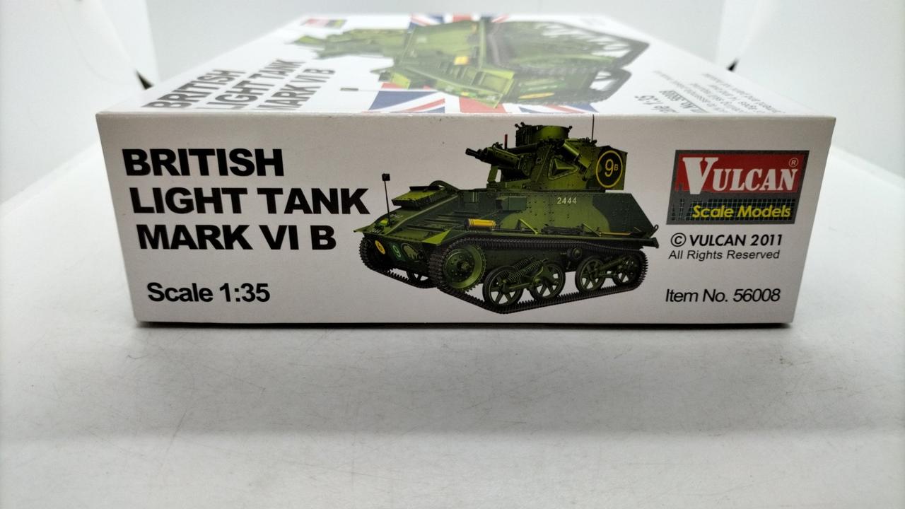 バルカンスケールモデルズ 1/35 イギリス Mk.6B軽戦車 北アフリカ戦線