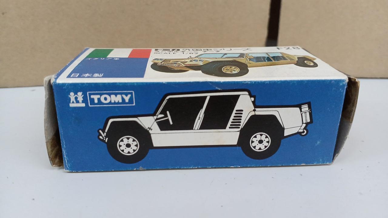 トミカ青箱外国車シリーズ　F28 ランボルギーニ　チータ トミカ 青箱 外国車シリーズ F28 ランボルギーニ チータ - メルカリ