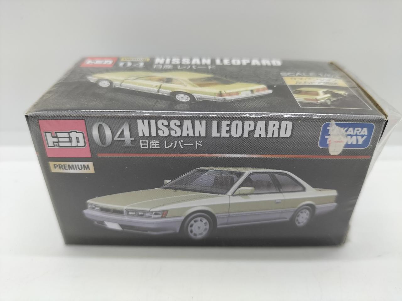 トミカ 日産 レパード 1/63スケール タカラトミー トミカプレミアム 04 日産 レパード （1/63
