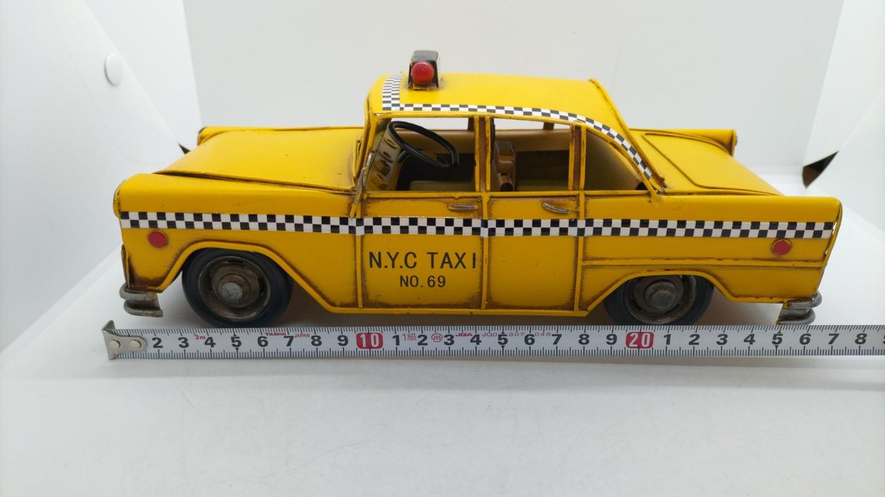 野村トーイ　マメタクシー レトロホビー入荷 ブリキ製ミニカー 野村トーイ デラックスタクシー