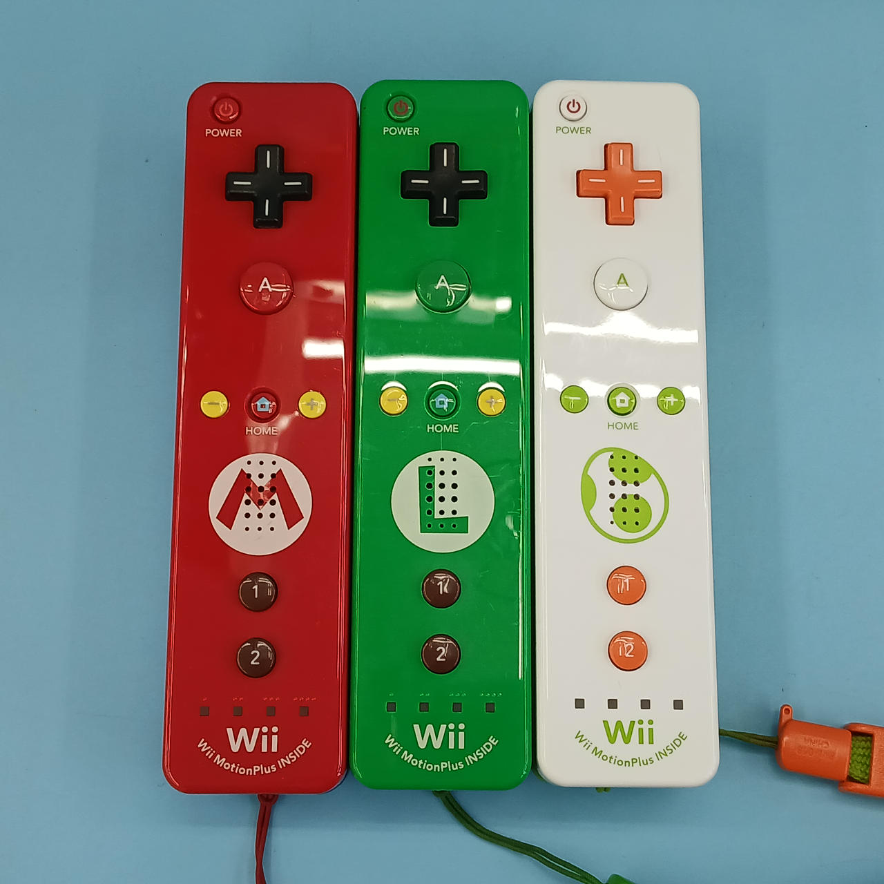 NINTENDO|WIIリモコンプラス マリオ・ルイージ・ヨッシーセット