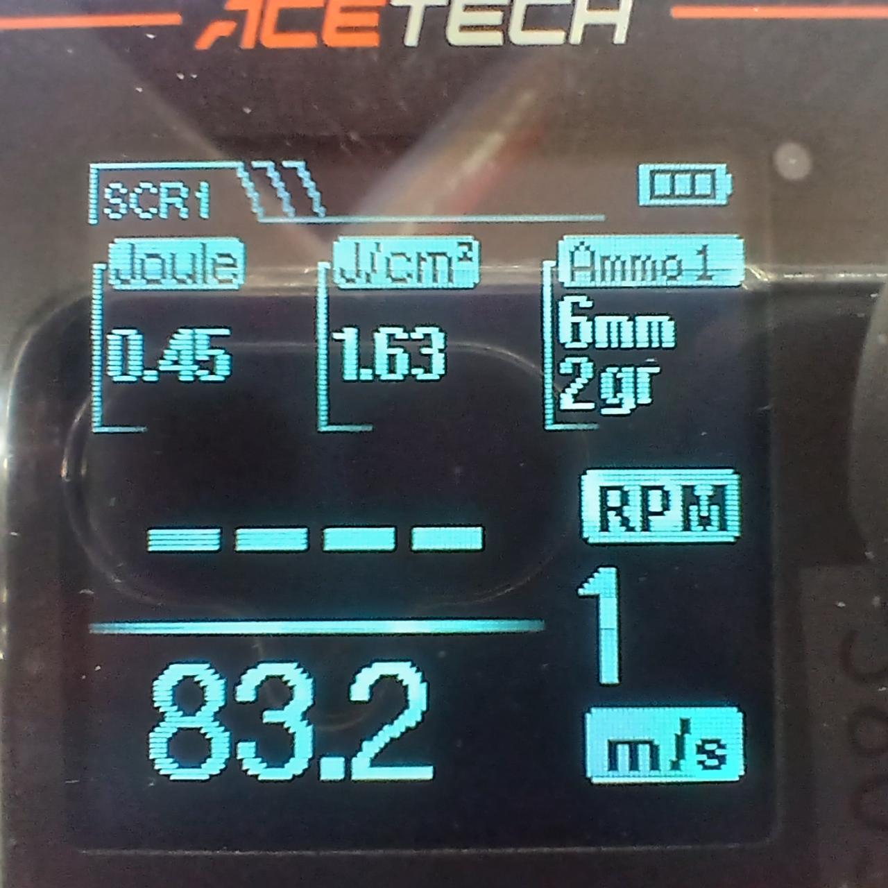 チェック時弾速