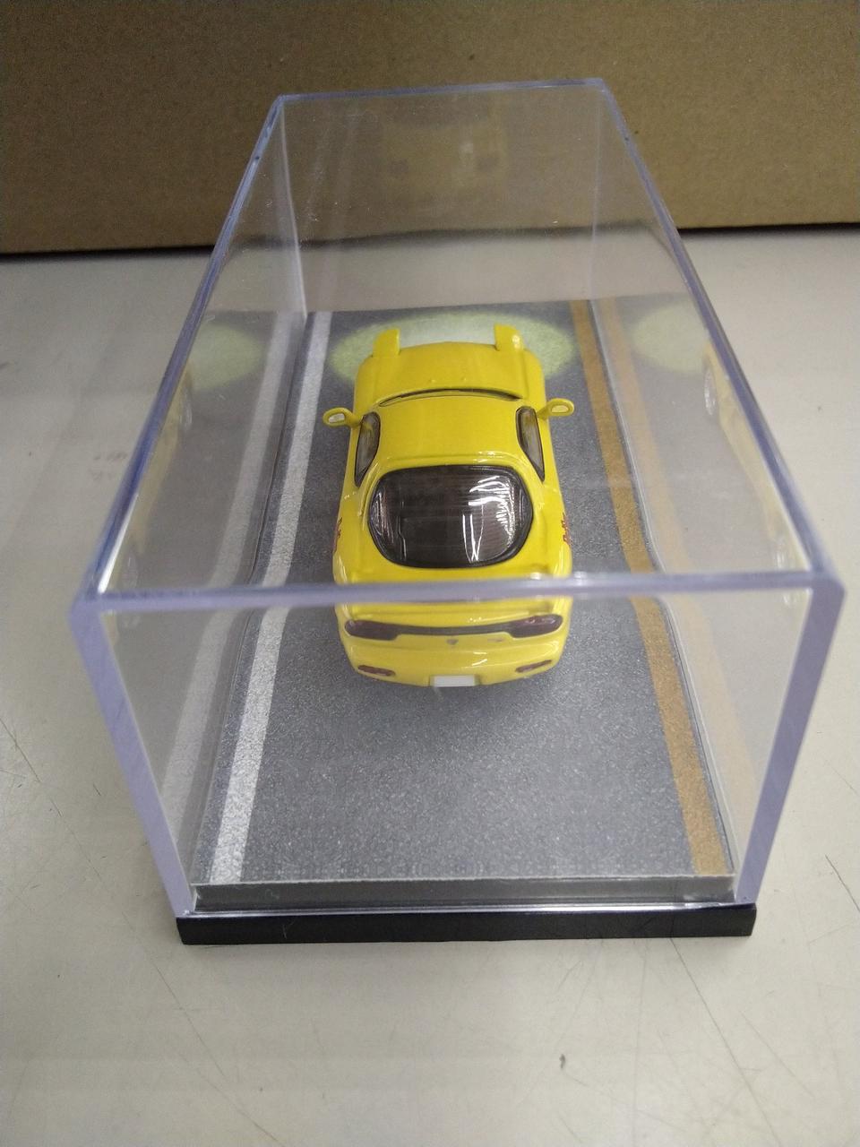 ホビージャパン|1/64 高橋啓介 マツダRX-7 ジオラマセット VS藤原