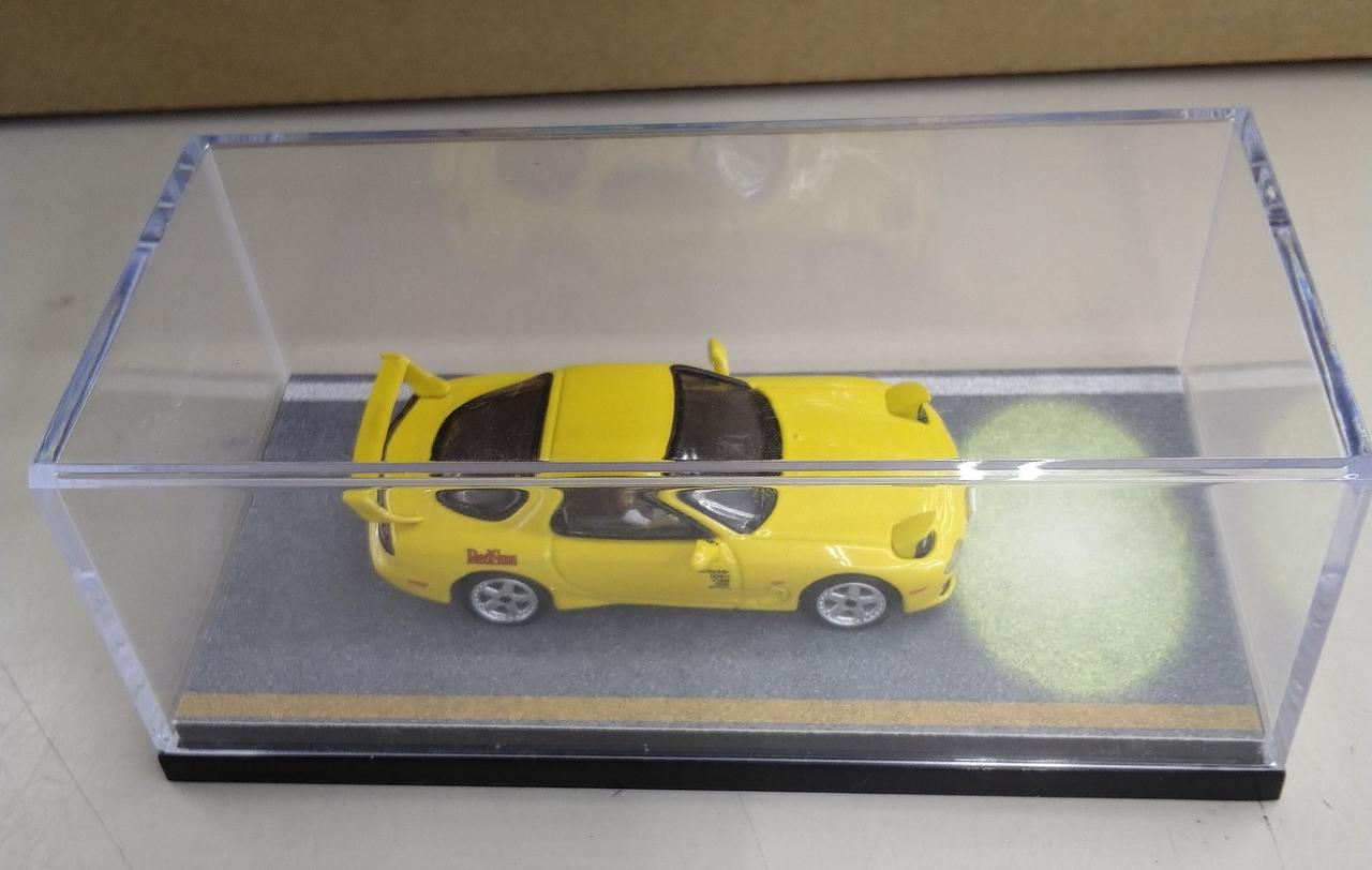 ホビージャパン|1/64 高橋啓介 マツダRX-7 ジオラマセット VS藤原