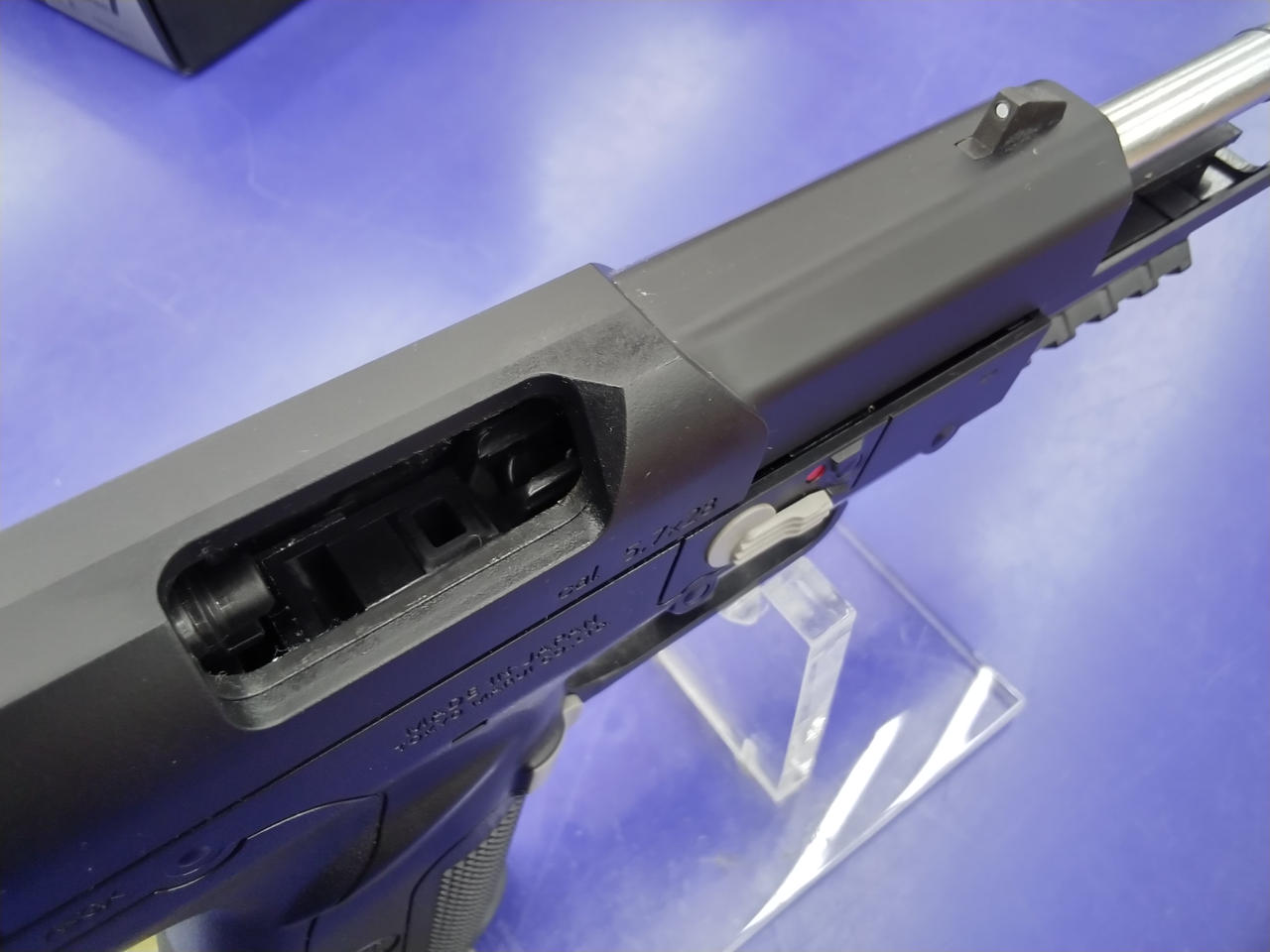 スライドストップ時