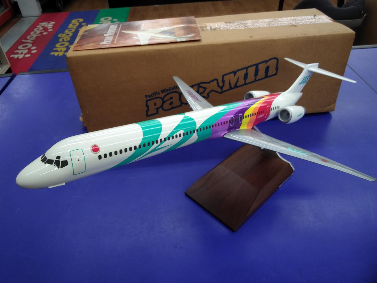 PACMIN パックミン JAS 日本エアシステム MD90 7号機 黒澤明 PACMIN パックミン JAS 日本エアシステム MD90 7号機 黒澤明