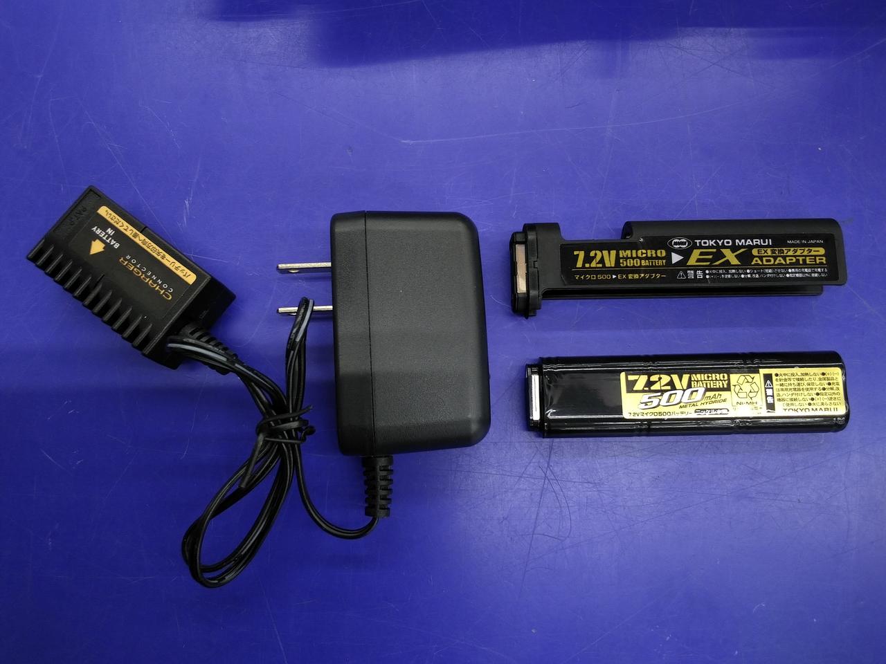 別売バッテリー・充電器付