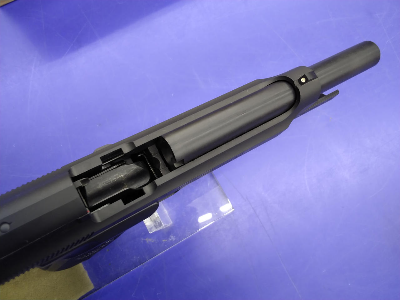 スライドストップ時