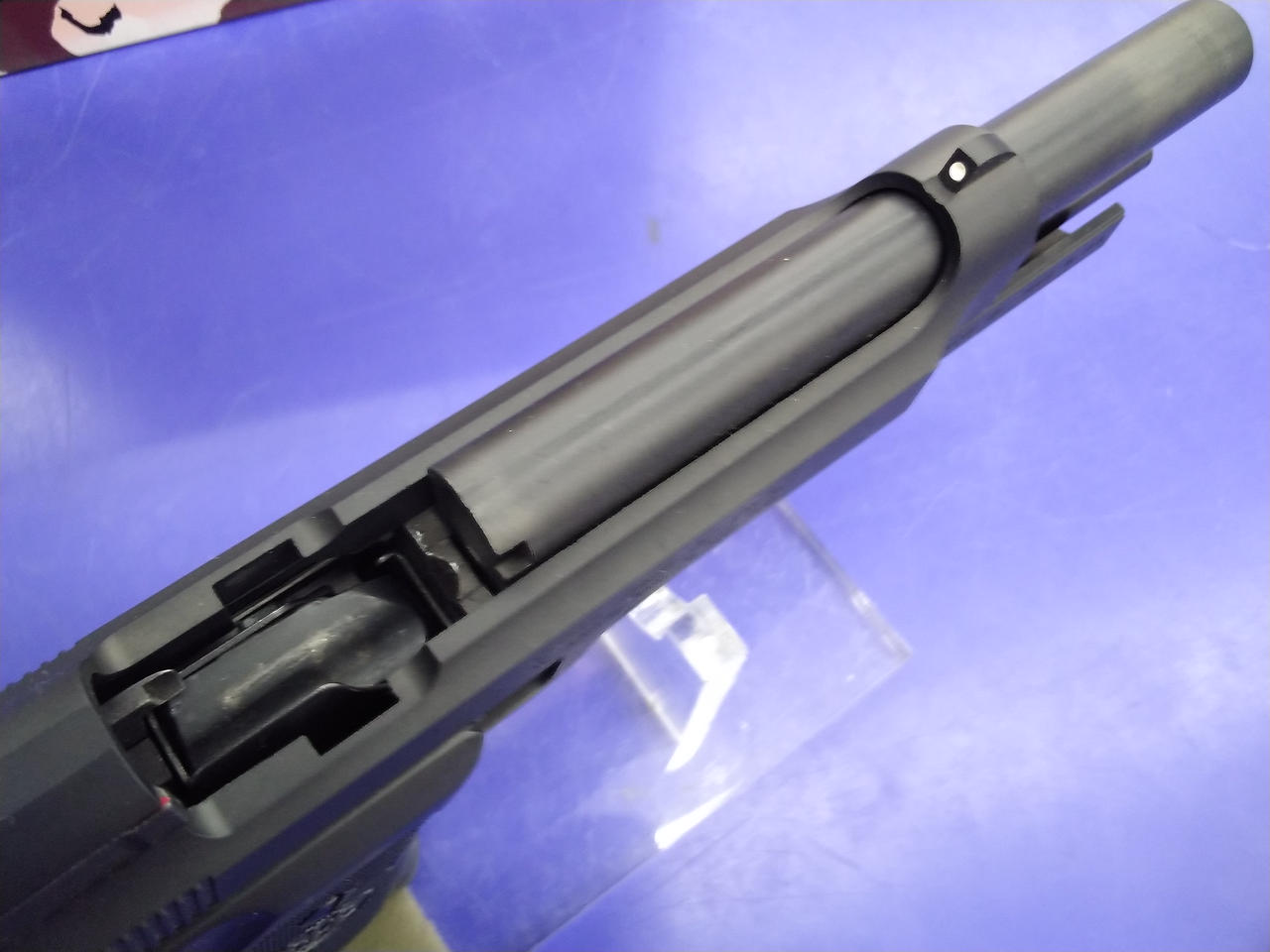 スライドストップ時