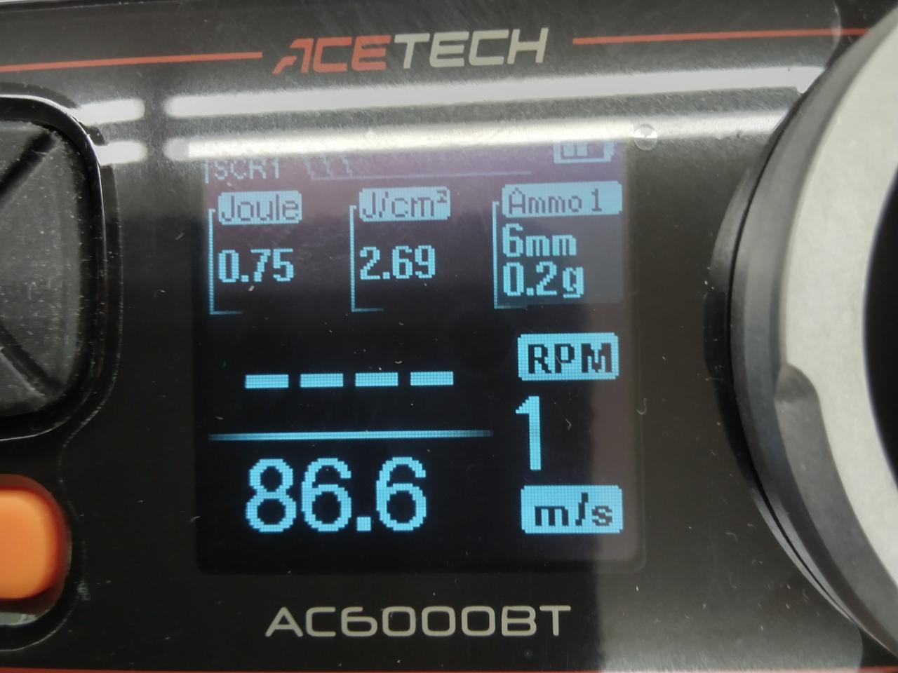 チェック時弾速