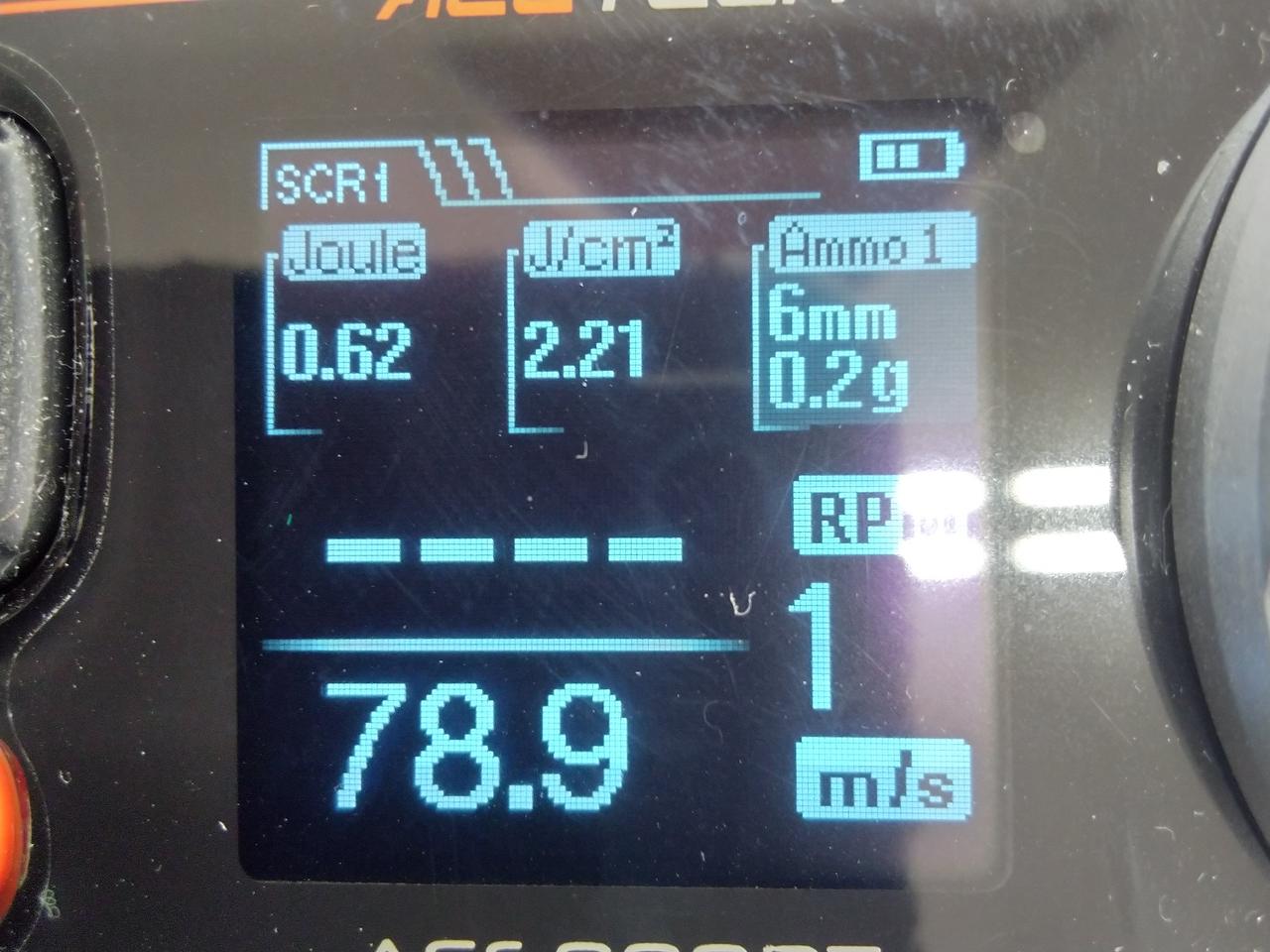 チェック時弾速