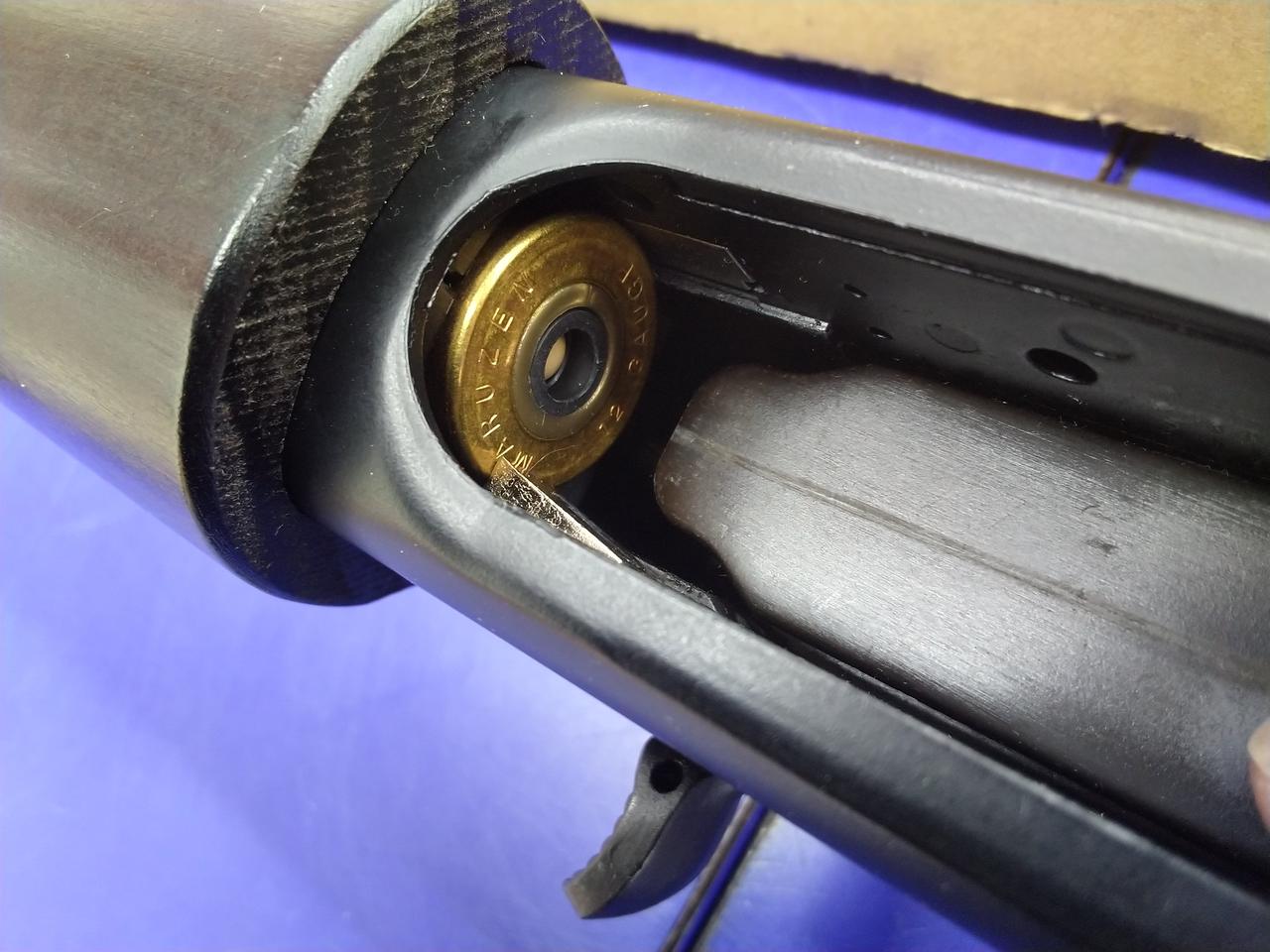 ショットシェル装填時