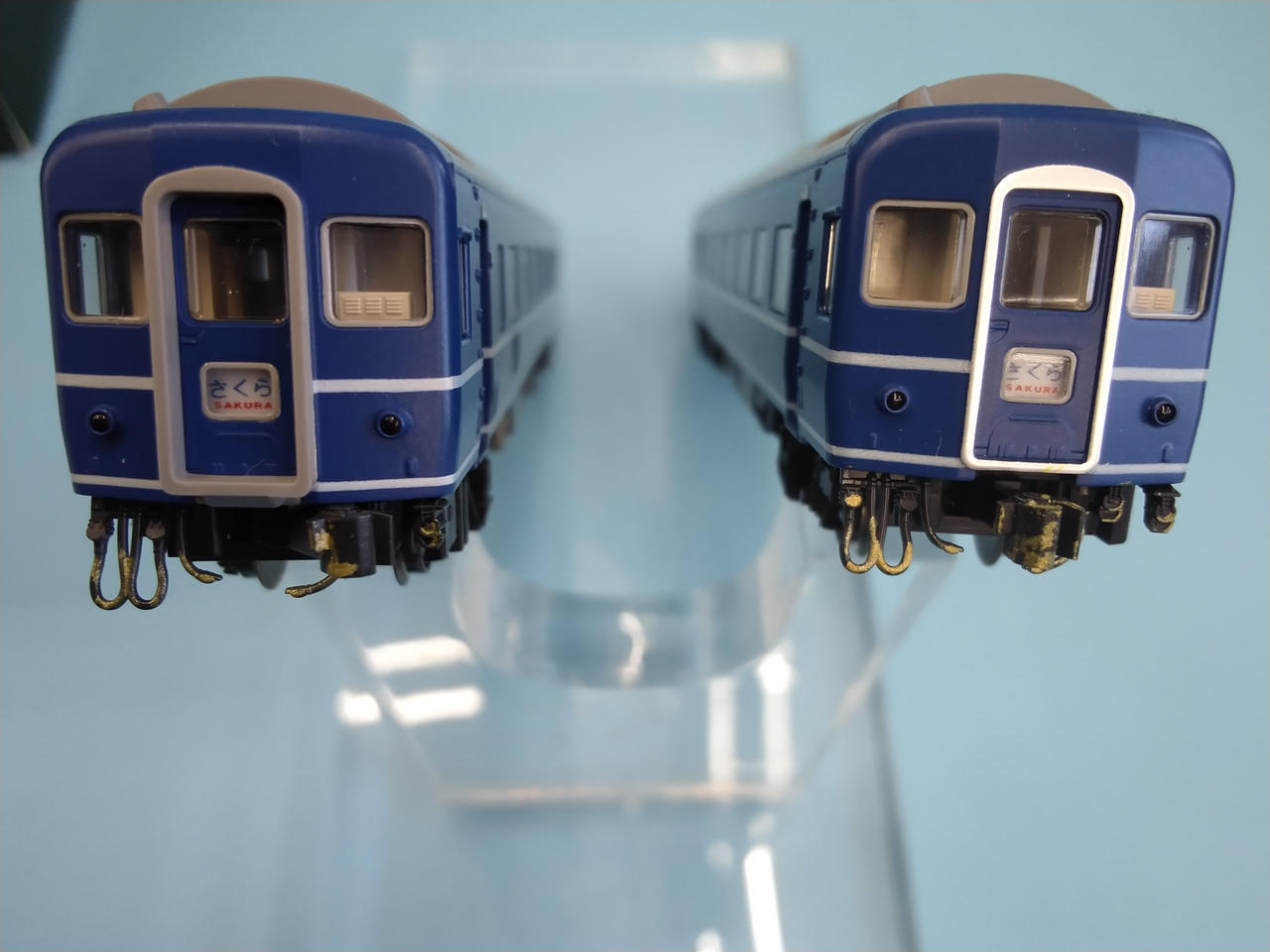 連結器部分に塗装あり