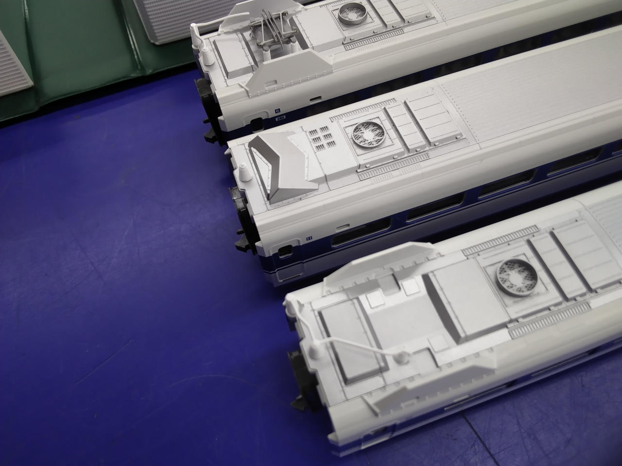 屋根上碍子パーツ取付済(パーツ残り無し)