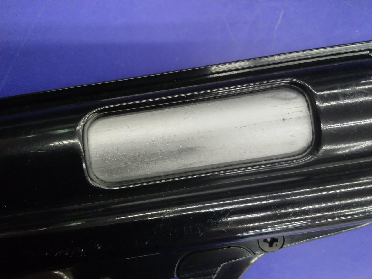 シリンダー押し込み時