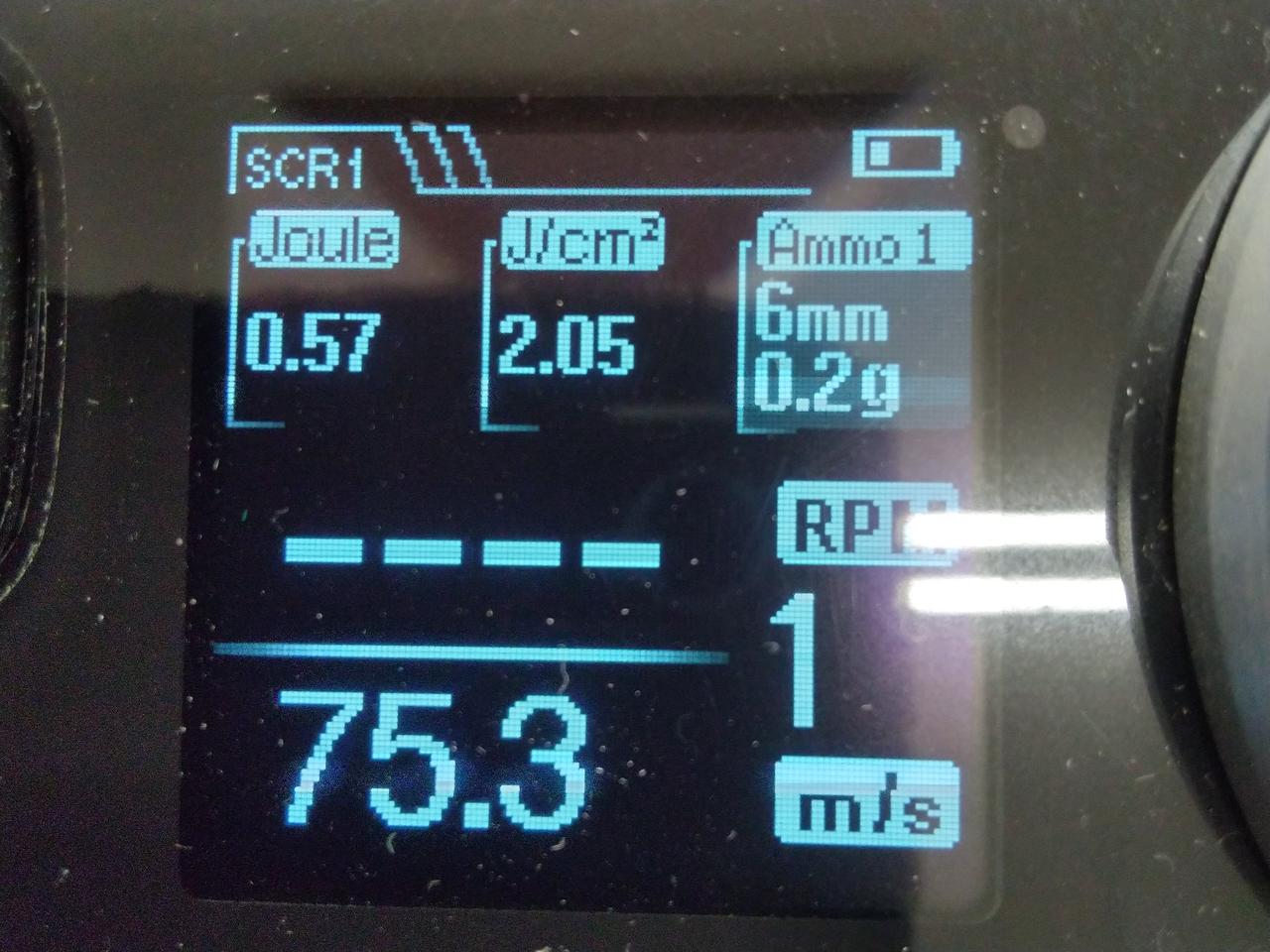 チェック時弾速