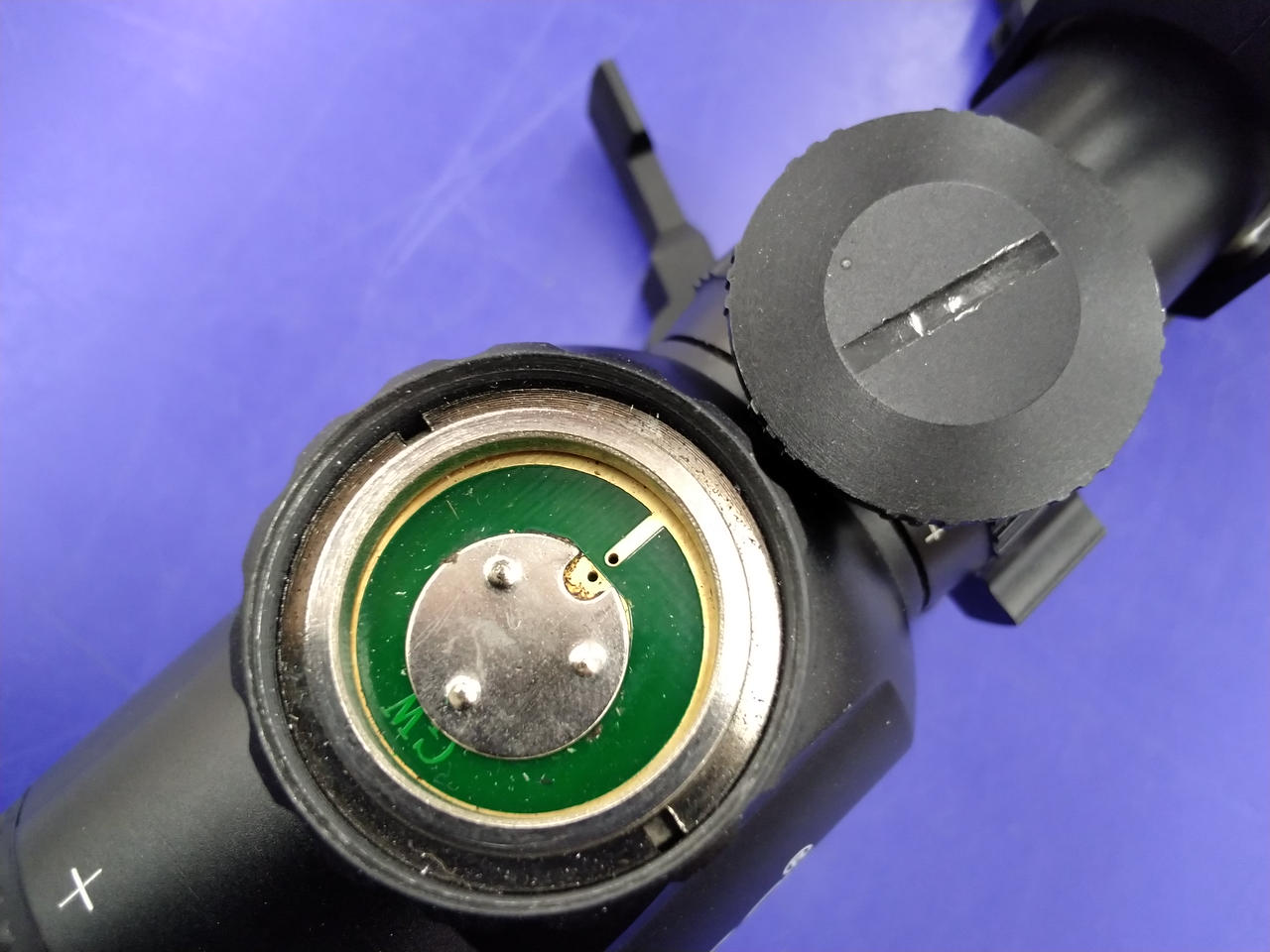 スコープ電池部分